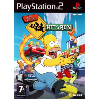 The Simpsons Hit & Run [PS2, английская версия]